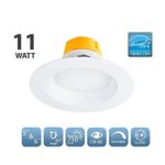 16 Pack 11 Watt 5″/6″ Recessed Light LED Retrofit Can Downlight Dimmable Lighting Fixture 4000K Cool White LED Ceiling Light – 750LM 120W Equivalent Recessed Down Light