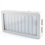 COB GROW 300W Full Spectrum LED Grow Light for Hydroponic Indoor Greenhouse Plants Growing (White 3 Fans)
