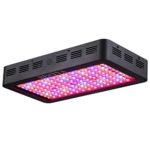 BESTVA 1500W Double Chips LED Grow Light Full Specturm Grow Lamp for Greenhouse Hydroponic Indoor Plants Veg and Flower