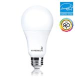 Hyperikon 16W LED Light Bulb A21, 16W (100W Equivalent), 1600 Lumens, 3000K (Soft White Glow), CRI95, Medium Screw Base (E26), ENERGY STAR Certified, UL-Listed, Dimmabl2