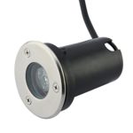RSN LED Inground Light Landscape Light 1W Warm White Color 3000K AC85-265V with Stainless Steel Cover 2 Years Warranty