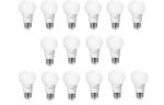 Philips 466300 60W Equivalent A19 Soft White Energy Star Certified LED Light Bulb, 16 Pack