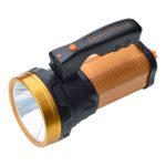 Olidear Rechargeable Spotlights Ultra Bright Flashlight LED Emergency headlight Handheld Searchlight for Outdoor Indoor (golden)