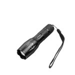 LED Flashlight, Hictech 1600 Lumens A100 Portable Ultra Bright LED Handheld Tactical Flashlight with Adjustable Focus and 5 Light Modes