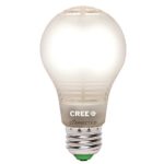 Cree BA19-08027OMF-12CE26-1C100 Connected 60W Equivalent Soft White (2700K) A19 Dimmable LED Light Bulb