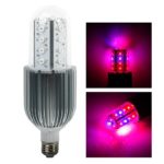 Led Grow Light Bulb – Derlights 17 Red + 6 Blue SMD Chips – 360 Degree Lighting for Indoor Plants Garden Greenhouse Hydroponic System Kit (36W)
