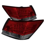 Spyder Auto ALT-YD-HA08-4D-LED-RS Black LED Tail Light