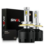 SNGL Super Bright LED Headlight Bulbs Conversion Kit – Adjustable-Beam – H13 (9008) High/Low Beam – 110w 12,400Lm – 6000K Bright White – 2 Yr Warranty