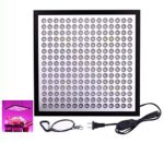 Lendoo ultra-thin LED Grow Light, 45W 6-Band Full Spectrum plant panel for Indoor Plants Garden Greenhouse Hydroponic Growing（ 225 pcs LED Beads）