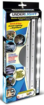 Underlight- Wireless Motion Activated Accent Lighting, 2-Pack, 12″ LED Strips