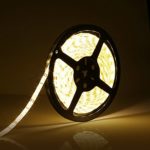 LEDMO Flexible LED Strip Lights,DC12V LED Light Strips Waterproof,300 SMD2835 LEDs,Warm White 2800K,16.4Ft/5M