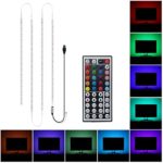 ALight House USB TV Backlight Kit TV Light LED Strip with 44 Keys Remote for 24inch to 45inch HDTV PC Notebook Cabinet Monitor Bias Lighting