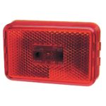 Clearance/Marker, 3-1/8 In, LED, Red