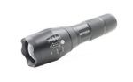 LED Tactical Flashlight (12 AAA batteries included) 1200 Lumens iZEEKER Portable Ultra Bright XML T6 Outdoor Water Resistant Torch with Adjustable Focus and 5 Light Modes