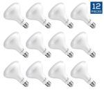 HyperSelect LED Light Bulb BR30 10W (65W Equivalent), Non-Dimmable, 4000K (Daylight Glow) Wide Flood LED Bulb, 640 Lumens, Medium Screw Base (E26), UL-Listed – (Pack of 12)