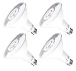 HyperSelect 14W LED PAR38 Light Bulb, 100W Equivalent, Non-Dimmable, 5000K (Crystal White Glow), 1260 Lumen, E26 Medium Screw Base, 40° Beam Angle, UL-Listed, 4-Pack