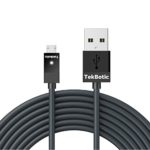 tekbotic Charge & Play PS4 Controller Charger / Xbox One Controller Cable : Micro USB Charging Cable, Black, 1-Pack, 9 foot – LED Charge Indicator Light