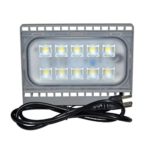 ZESOL 30w LED Outdoor Spot Lights Flood light Wall Lamp Daylight Ac 110v with US 3-Plug