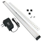 [New] EShine Dimmable LED Under Cabinet Lighting, Extra Long 20 Inch Panel! Hand Wave Activated – Touchless Dimming Control – Easy to Instal – Screws and 3M Sticker Options Included, Cool White