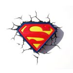 Superman Logo 3D LED Wall Light