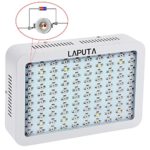 LAPUTA 1000W Double Chips LED Grow Light Full Specturm for Greenhouse and Indoor Plant Flowering Growing (10W Leds)