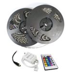 Genssi 10M RGB LED Strip Roll (32 Feet) 12V Controller Automotive Party Bus Rope Lights