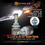 [Upgraded] Luxx ES Series – 80W All-in-One 360° LED Kit – Cool White 6000K 6K – Low Beam – 9,000 lm – 9006 / HB4