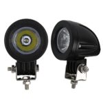 2Pcs 10W Spot LED Work Light 2 Inch Round LED Driving Lights for Motorcycle Motorbike, Bike, Dirt Bike, Truck, ATV, UTV