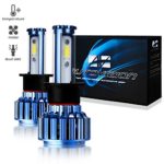 Automotive LED Headlight Bulbs H1 Cree LED Conversion Kit 6000k Cool White (Lifetime Replacement Warranty) H1