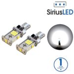 SiriusLED High Power Extremely Bright 3020 Canbus Error Free 1000 Lumen Xenon White 921 912 T15 Backup Reverse LED Light Bulbs