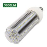 Hykolity LED Corn Light Bulb 35W (150W CFL/HID Replacement) 3600Lm Garage Lights 360°Flood Light, E26 Base, 6000K Cool White Street Lighting