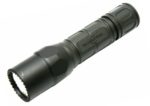 SureFire G2X Tactical Single-Output LED Flashlight with Tactical tailcap click switch, Black