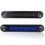 NENRENT DC 12V Car LED Programmable showcase Message Sign Scrolling Display Lighting Board with Remote (Blue)