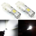 JDM ASTAR 1260 Lumens Extremely Bright PX Chipsets 3056 3156 3057 3157 LED Bulbs ,Xenon White