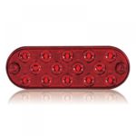 Maxxima (M63350R) Red Oval Ultra-Thin Profile LED Stop/Tail/Turn Light