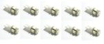 10-pack, LED Bulbs Warm White for Malibu Landscape Lighting SMD 168 T10 Wedge 12V