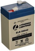 Lithonia Lighting ELB 06042 6V Emergency Replacement Battery