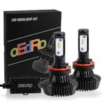 oEdRo H11 H8 H9 LED Headlight Bulbs 80W 8000LM 6500K Low Beam LED Headlight Kit Super White Replace for Halogen or HID Bulbs