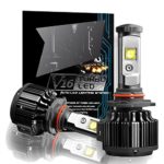 CougarMotor 9005 60W LED Headlight Bulbs All-in-One Conversion Kit,7200 Lumen (6000K Cool White)