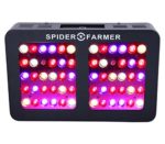 Spider Farmer Dimmable Series 300W Led Grow Light Full Spectrum with Refector, IR, Dimmer for Hydroponic Indoor Garden Greenhouse Plants Veg and Bloom