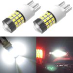 Alla Lighting 39-SMD 7443 7440 T20 High Power 2835 Chipsets Xtremely Super Bright 6000K Xenon White LED Bulbs for Back Up Reverse Light