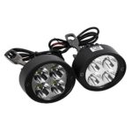 VGEBY Universal Motorcycle LED Lamp Headlight Fog Light Spotlight Driving Auxiliary Light (Pack Of 2)