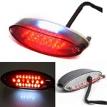 Red Motorcycle 28 LED Tail Brake Stop License Plate Light for All Cruiser Bike ATV