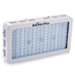 King Plus 1500W Double Chips LED Grow Light Full Spectrum for Greenhouse and Indoor Plant Flowering Growing (10w Leds)