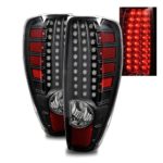 SPPC Black LED Tail Lights For Chevy Colorado – Passenger and Driver Side