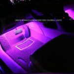 IREALIST 18 LED RGB Car Sound-activated Interior Light Strips Waterproof Strip LightLamp Lighting Set with IR Remote Control