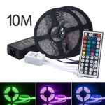 LED Strip Lights Kit, OXOQO Led Tape Light SMD 5050 RGB 600 LEDs Flexible Rope Lights IP65 Water-Resistant Color Changing LED Strips DIY Decoration (10 M)