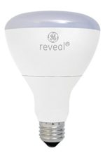 GE Lighting 45686 Reveal Dimmable LED BR30 Flood Light Bulb with Medium Base, 12-Watt
