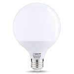 LOHAS LED Lights, 100 Watt Equivalent LED Bulbs(15W), G30 Globe Lights, Warm White 2700K Appliance Bulb, E26 Base Not-Dimmable LED Bulb for Home Lighting(1 Pack)