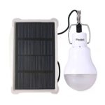 Prodeli Solar Power Lights Bulb S-1500 150LM LED Lamp for Outdoor Hiking Reading Camping Tent Fishing